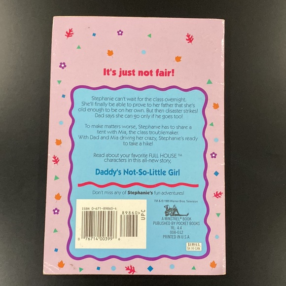 Full House Stephanie #7: Daddy’s Not-So-Little Girl by Lucinda Thomas - Novel - Picture 2 of 6